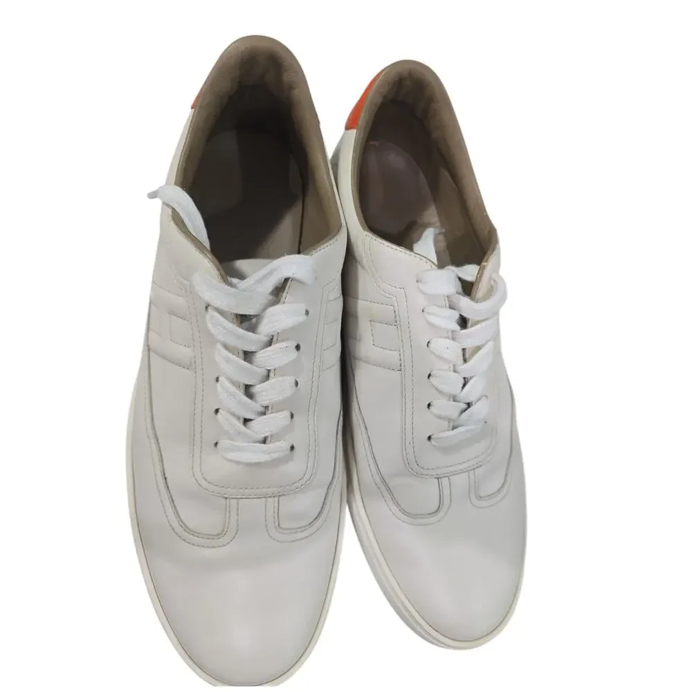 Hermes Men's Quicker Leather Sneakers